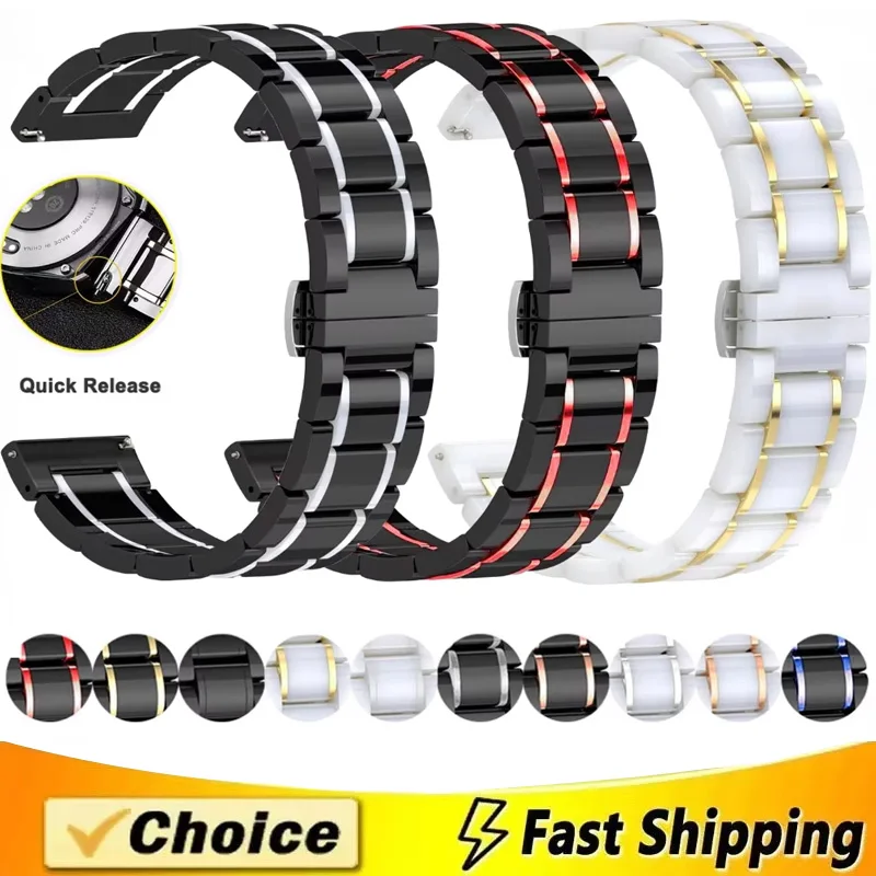 Ceramic Metal Strap For Apple Watch Ultra 10 9 8 7 6 5 4 SE Replacement Wristband iWatch 49mm 46mm 45mm 41mm 44mm 42mm 40mm 38mm
Ceramic Metal Strap For Apple Watch Ultra 10 9 8 7 6 5 4 SE Replacement Wristband iWatch 49mm 46mm 45mm 41mm 44mm 42mm 40mm 38mm