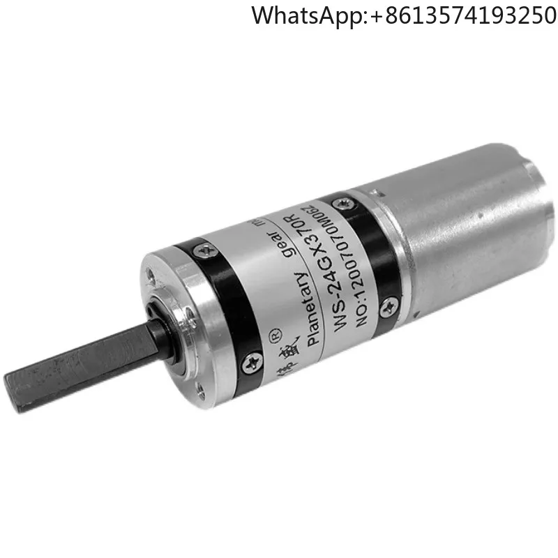 24mm DC Motor 12v 24v 5~100rpm Planetary Gear Motor Accessory Miniature for Actuators Solenoids Drivers
24mm DC Motor 12v 24v 5~100rpm Planetary Gear Motor Accessory Miniature for Actuators Solenoids Drivers