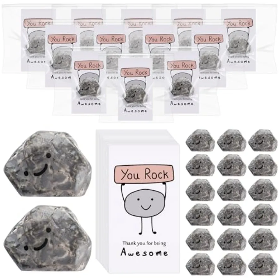 Sets Inspirational You Rock Employee Appreciation Gifts Smile Resin Stone with Thank You for Being Awesome Rock Card Bulk for T
Sets Inspirational You Rock Employee Appreciation Gifts Smile Resin Stone with Thank You for Being Awesome Rock Card Bulk for T