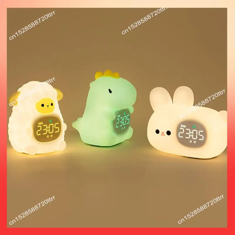 ABNR мультфильм животных светодиодный будильник умный будильник сенсорное управление успокаивающий свет сна тренировочные часы
ABNR мультфильм животных светодиодный будильник умный будильник сенсорное управление успокаивающий свет сна тренировочные часы