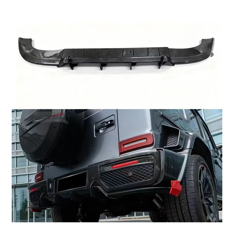 New High Quality G900 Style Dry Carbon Fiber Diffuser Bumper Rear Lip for Benz W464 G550 G500 G350 G63 Body Kit
New High Quality G900 Style Dry Carbon Fiber Diffuser Bumper Rear Lip for Benz W464 G550 G500 G350 G63 Body Kit