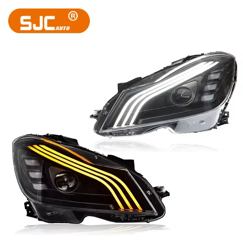 SJC Head lights for Mercedes Benz C Class W204 2007-2011 Front lights system Daytime Running Lights Upgrade for benz w204
SJC Head lights for Mercedes Benz C Class W204 2007-2011 Front lights system Daytime Running Lights Upgrade for benz w204