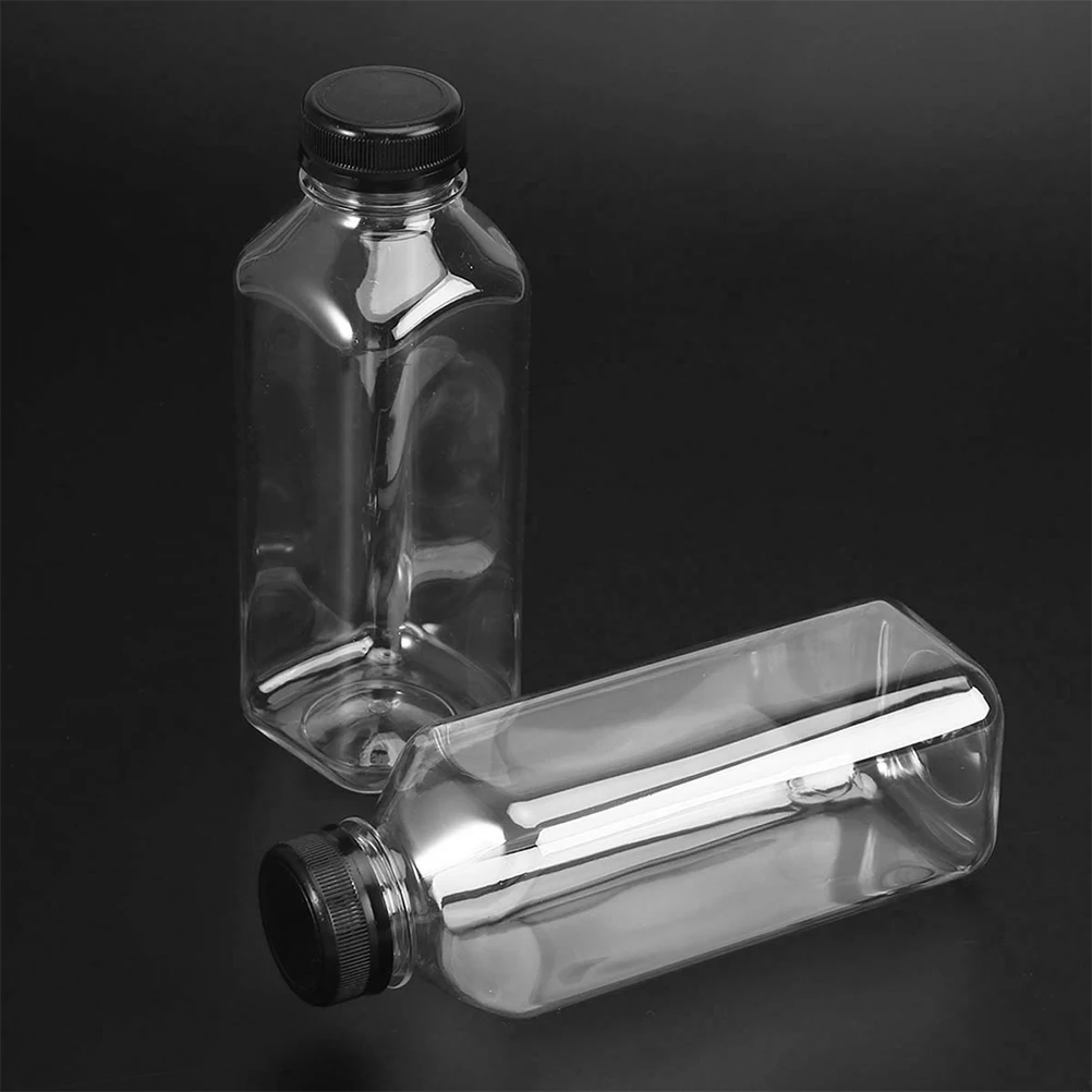 6PCS Beverage Bottles PET Storage Jars Plastic Containers Screw on Lids Water Juice Gift Empty Soda Clear Leakproof Food
6PCS Beverage Bottles PET Storage Jars Plastic Containers Screw on Lids Water Juice Gift Empty Soda Clear Leakproof Food
