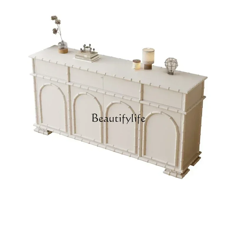 LDLight luxury cream style shoe cabinet minimalist solid wood entrance modern living room locker side cabinet
LDLight luxury cream style shoe cabinet minimalist solid wood entrance modern living room locker side cabinet