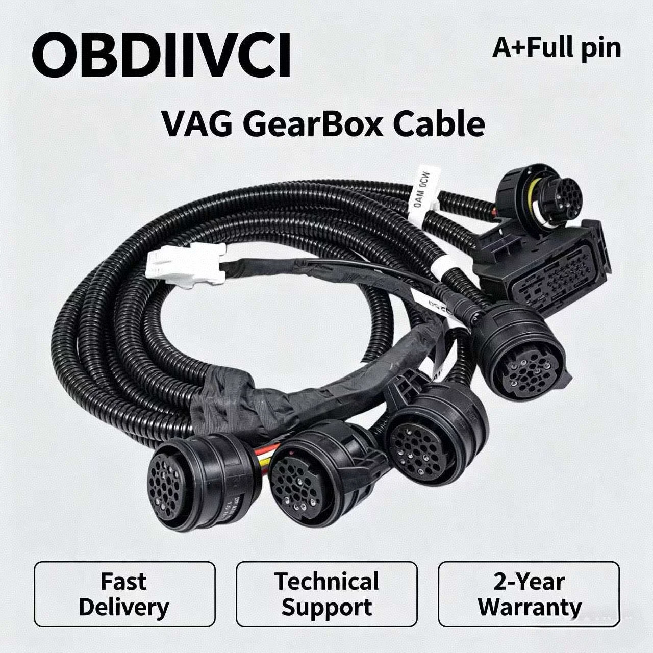 VAG Gearbox Diagnostic Cable For VAG Gearbox Coding & Testing Full Pin Adapter Cable
VAG Gearbox Diagnostic Cable For VAG Gearbox Coding & Testing Full Pin Adapter Cable