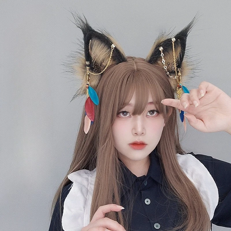 Plush Pendant Hair Accessories Anime Performance PropsCosplayJapanese Headwear Feather Ear Hair Accessories
Plush Pendant Hair Accessories Anime Performance PropsCosplayJapanese Headwear Feather Ear Hair Accessories