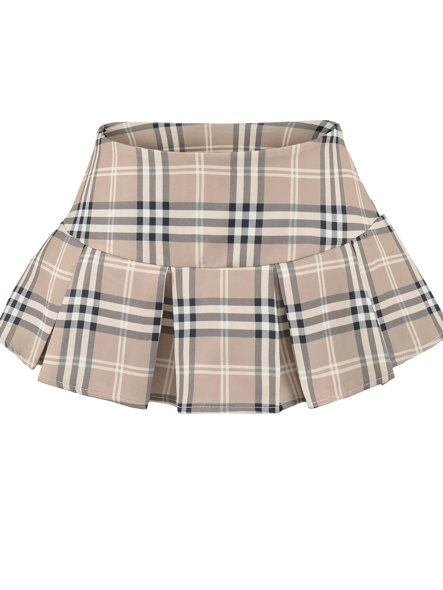 Low Waist Plaid Skirt Women's Summer Fashion Slimming Anti-Light Half Body Skirt Short Skirt Polyester Blend Polyester
Low Waist Plaid Skirt Women's Summer Fashion Slimming Anti-Light Half Body Skirt Short Skirt Polyester Blend Polyester