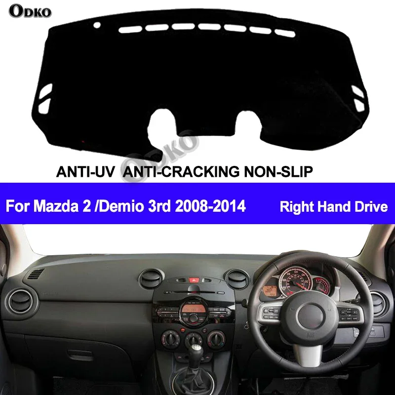 Car Dashboard Cover Dash Mat For Mazda 2 Demio 3rd 2008-2010 2011 2012 2013 2014 Auto Non-slip Right Sun Shade Pad Carpet
Car Dashboard Cover Dash Mat For Mazda 2 Demio 3rd 2008-2010 2011 2012 2013 2014 Auto Non-slip Right Sun Shade Pad Carpet