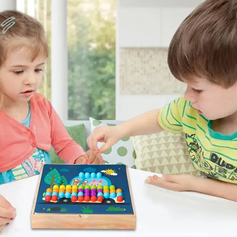 Pegboard Toy For Kids Children Educational Pegboard Puzzle Shape Matching Game Colorful Learning Aid For Nursery Kindergarten
Pegboard Toy For Kids Children Educational Pegboard Puzzle Shape Matching Game Colorful Learning Aid For Nursery Kindergarten