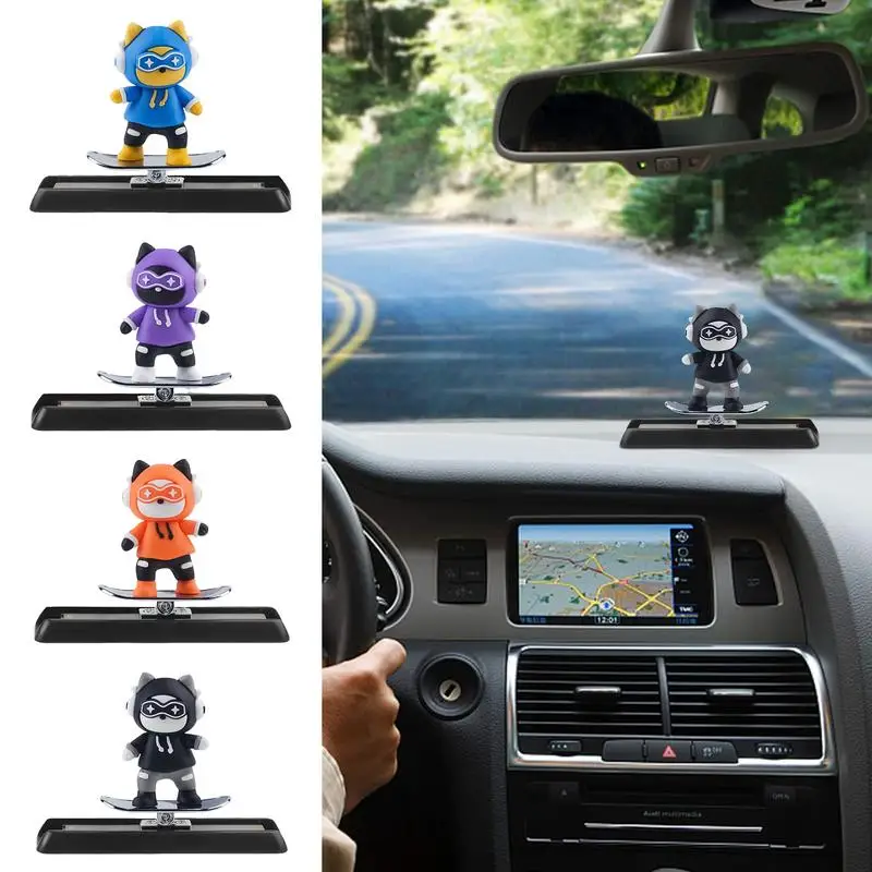 Cat Car Dashboard Decor Cute Interior Decoration Miniature Collectible Figurines Decorative Statues Adorable Automotive Ornament
Cat Car Dashboard Decor Cute Interior Decoration Miniature Collectible Figurines Decorative Statues Adorable Automotive Ornament