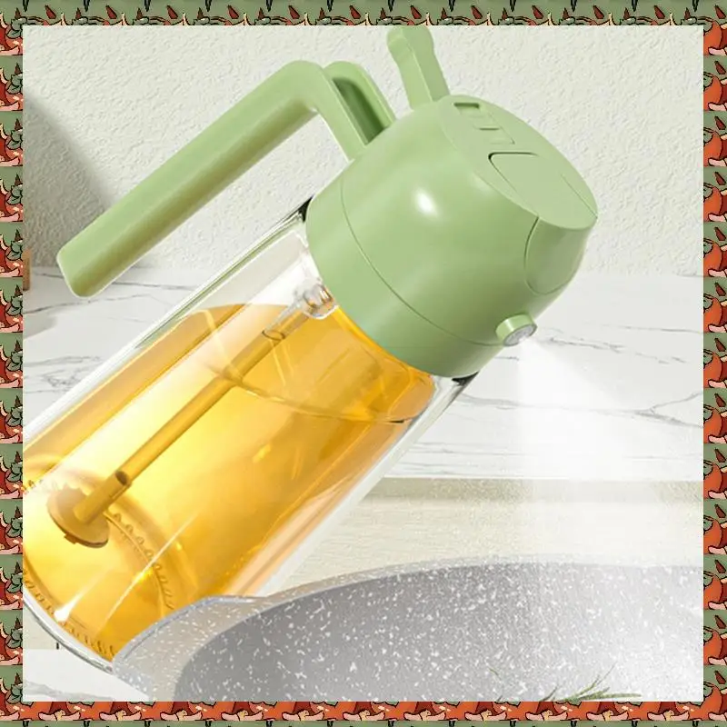 2-In-1 Oil Dispenser And Oil Sprayer, About 16Oz Glass Oil Spray Dispenser Bottle For Kitchen Easy Install (2Pcs) Green & White
2-In-1 Oil Dispenser And Oil Sprayer, About 16Oz Glass Oil Spray Dispenser Bottle For Kitchen Easy Install (2Pcs) Green & White