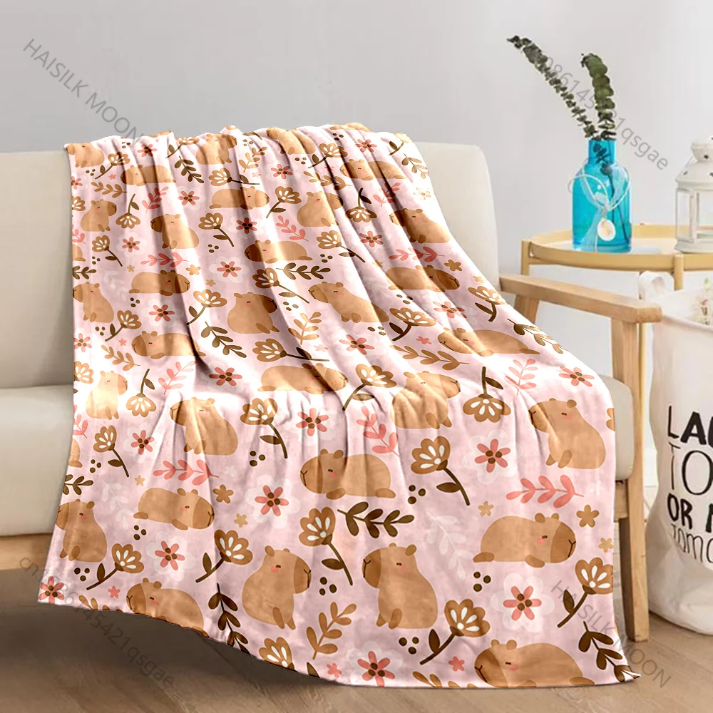 Various Sizes Capybara Cartoon Blanket Warm Soft Fluffy Throw King Size Luxury Throw Kid Adult Bed Sofa Blanket Travel Throw
Various Sizes Capybara Cartoon Blanket Warm Soft Fluffy Throw King Size Luxury Throw Kid Adult Bed Sofa Blanket Travel Throw