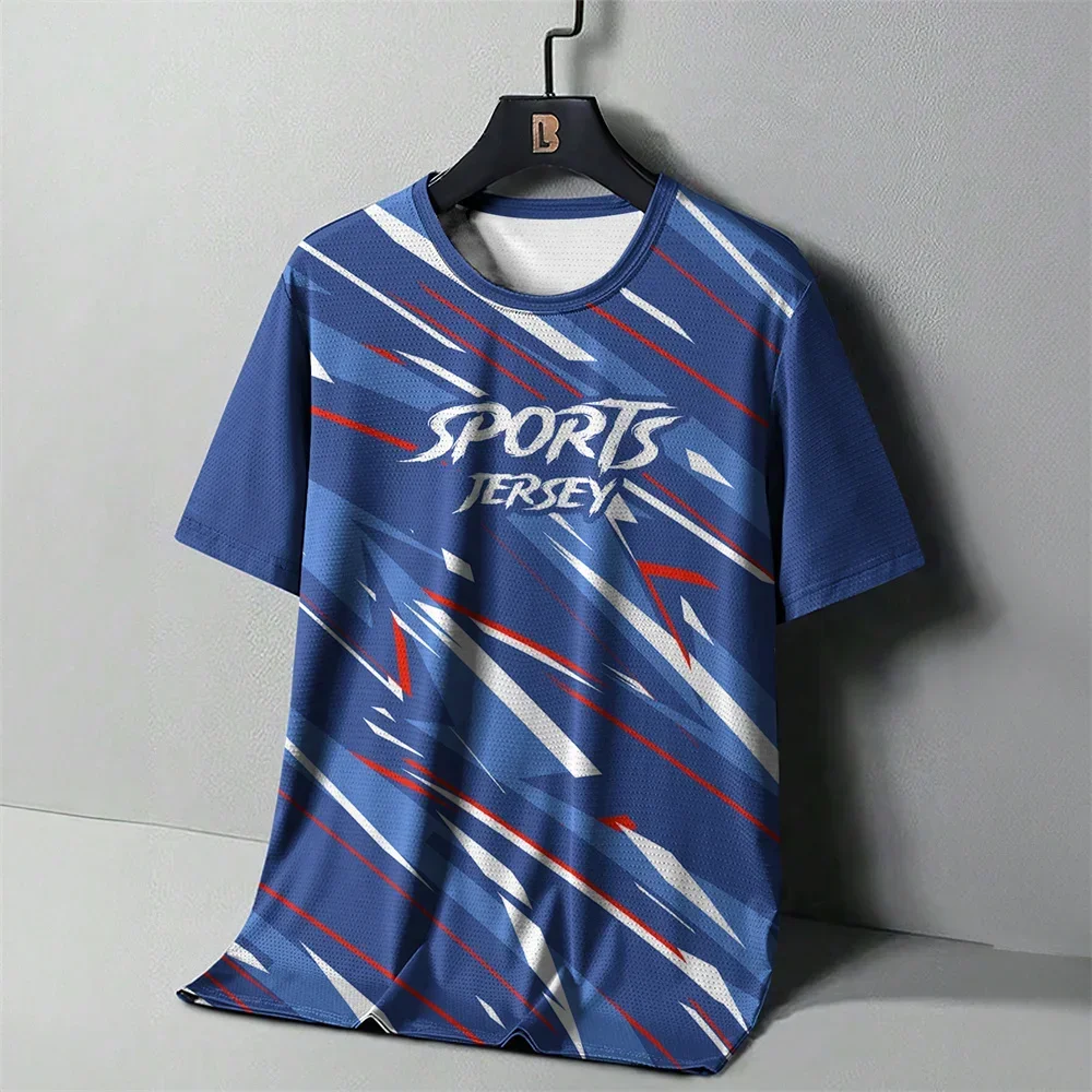 3D Printed Shirt for Running in Series, New Short Sleeved Quick Drying Oversized T-shirt for Men's Summer Casual Sports, 2024
3D Printed Shirt for Running in Series, New Short Sleeved Quick Drying Oversized T-shirt for Men's Summer Casual Sports, 2024