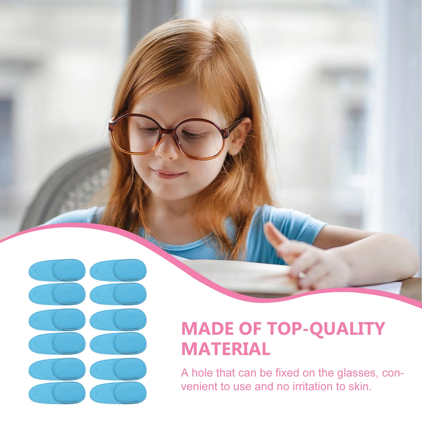 12pcs Monocular Patch Kids Amblyopia Mask High-Grade Non-Woven Fabric Comfortable Non-Adhesive Full Coverage Lazy Patches
12pcs Monocular Patch Kids Amblyopia Mask High-Grade Non-Woven Fabric Comfortable Non-Adhesive Full Coverage Lazy Patches
