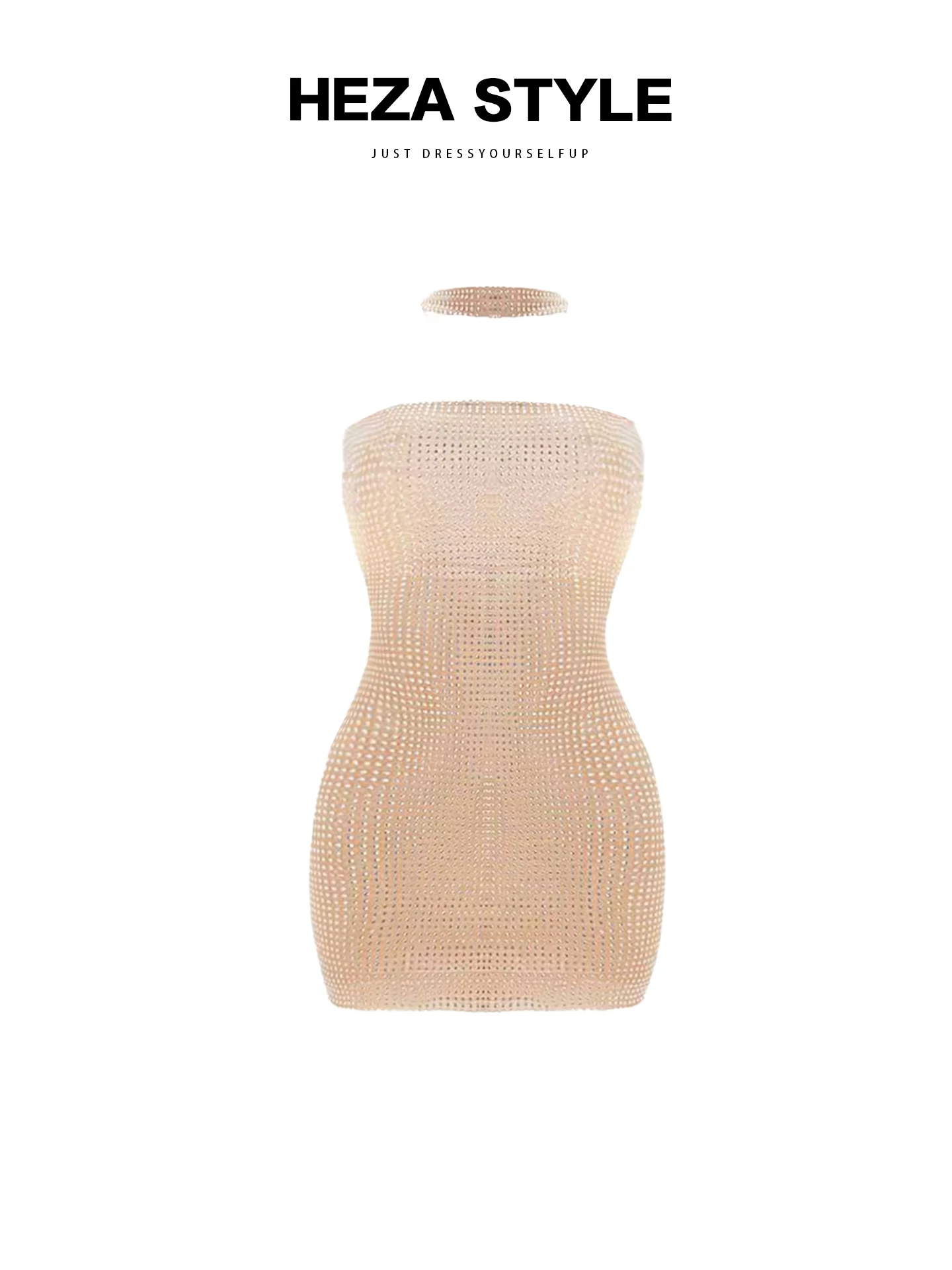 HEZA Heavy Embellied Sequin Bridesmaid Dr Women's Slim Fit Bodycon ort Skirt One oulder Svel Winter Faion
HEZA Heavy Embellied Sequin Bridesmaid Dr Women's Slim Fit Bodycon ort Skirt One oulder Svel Winter Faion