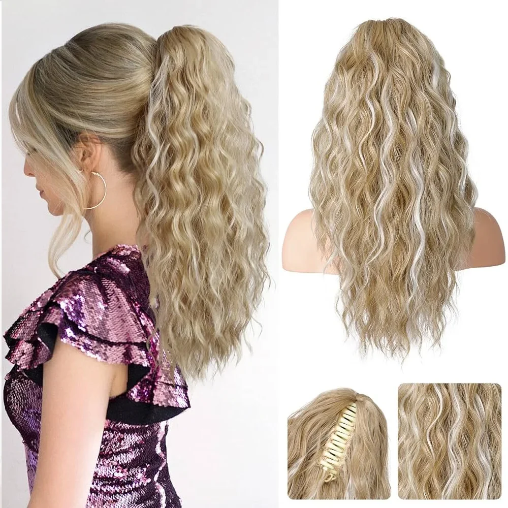 Womens wigs curly wavy hair extensions ponytail hair extensions 18inch fluffy hair ladies synthetic ponytail wigs Candle making
Womens wigs curly wavy hair extensions ponytail hair extensions 18inch fluffy hair ladies synthetic ponytail wigs Candle making