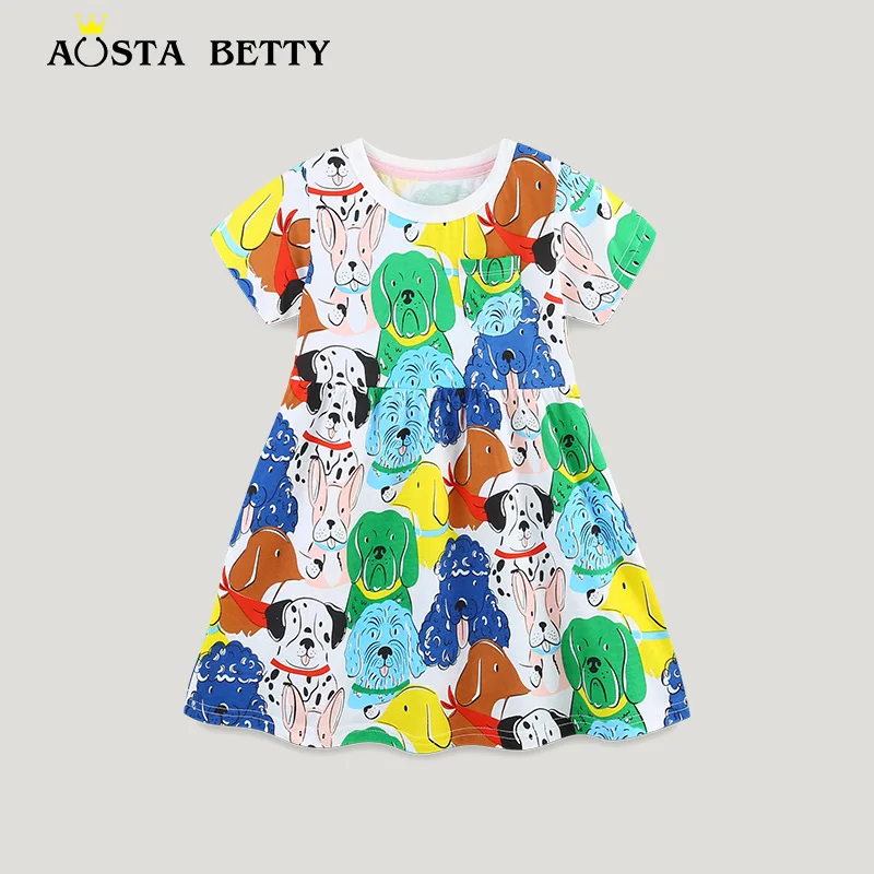 Новое летнее детское платье принцессы, платье с короткими рукавами для девочек в европейском и американском стиле, детское платье с принтом щенка
Новое летнее детское платье принцессы, платье с короткими рукавами для девочек в европейском и американском стиле, детское платье с принтом щенка