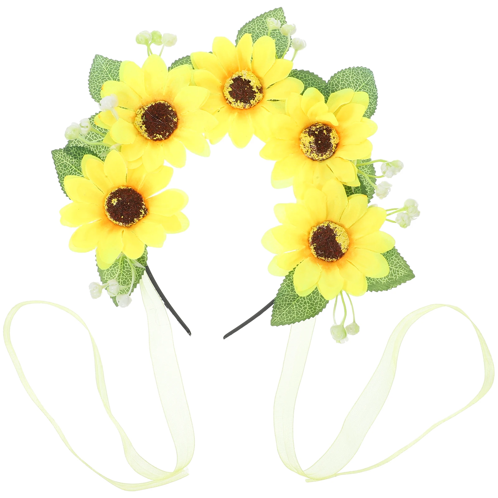 Simulated Head Hoop Sunflower Headb s for Women Lightweight Bohemian Flower Crown Hair Accessories 70s Photoshoot Props
Simulated Head Hoop Sunflower Headb s for Women Lightweight Bohemian Flower Crown Hair Accessories 70s Photoshoot Props