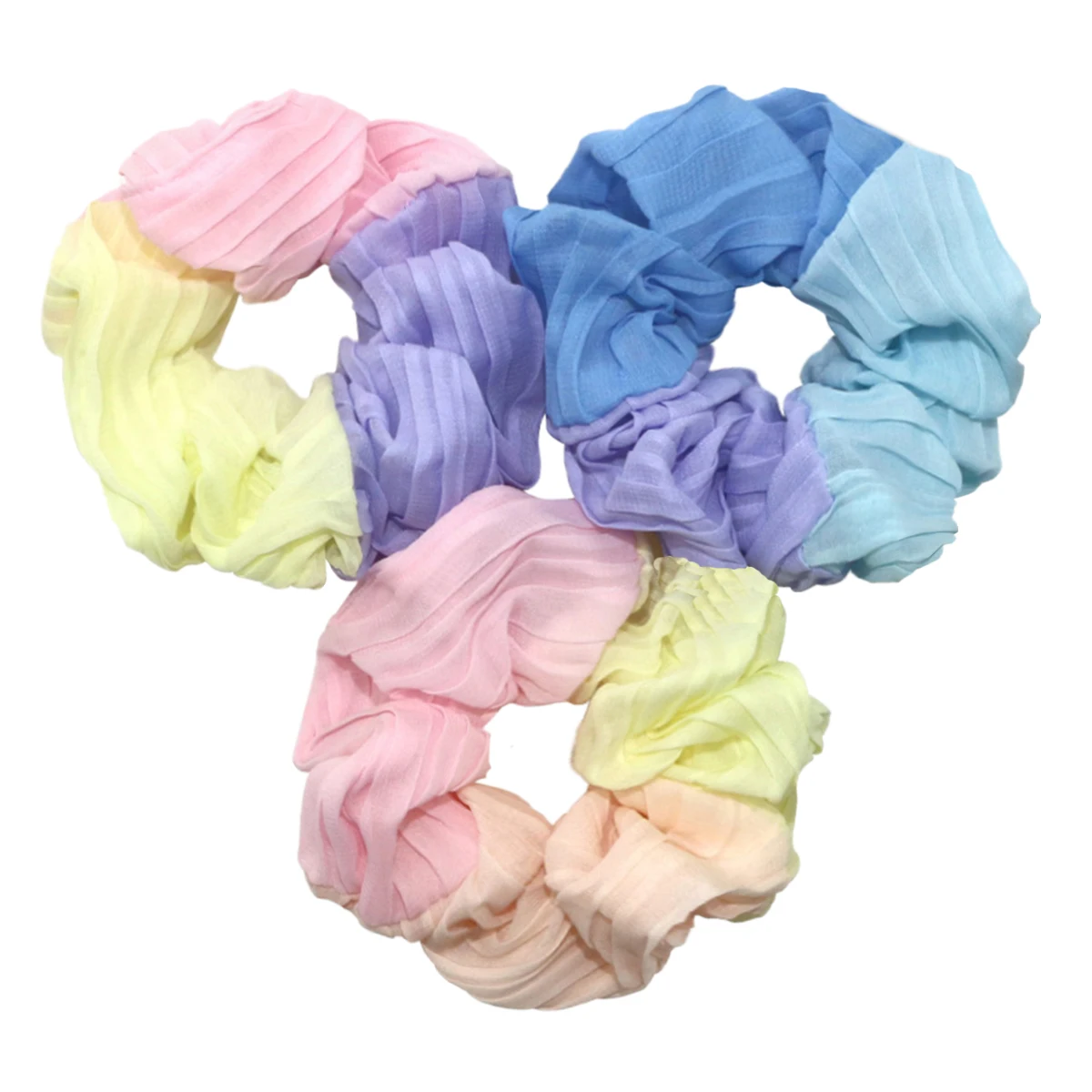 3pcs/lot Hair Scrunchies Set Accessories Elastic Bands Ponytail Holder Ties Rope Chiffon Hair Band Fashion Scrunchy
3pcs/lot Hair Scrunchies Set Accessories Elastic Bands Ponytail Holder Ties Rope Chiffon Hair Band Fashion Scrunchy