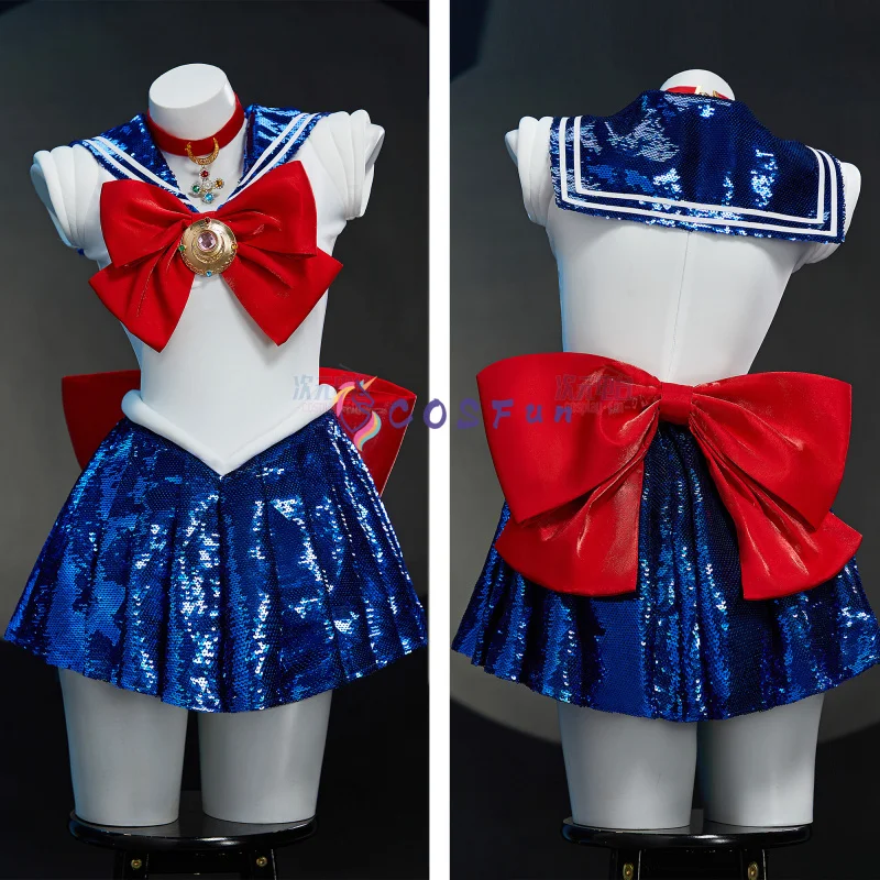 Anime Sailor Moon Cosplay Tsukino Usagi Costume JK Uniform Sequined Dress Halloween Carnival Party Christmas Play Role Clothes
Anime Sailor Moon Cosplay Tsukino Usagi Costume JK Uniform Sequined Dress Halloween Carnival Party Christmas Play Role Clothes