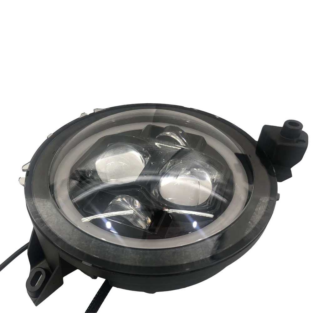 1 Pair LED Headlight Angel Eyes Headlamp 9 Inch for Jeep Wrangler JL 2018-2023 LANTSUN JL1278
1 Pair LED Headlight Angel Eyes Headlamp 9 Inch for Jeep Wrangler JL 2018-2023 LANTSUN JL1278