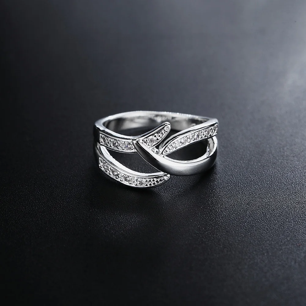 New trend 925 Sterling Silver fine crystal Rings For Women elegant Fashion Party gifts Charms wedding accessories Jewelry
New trend 925 Sterling Silver fine crystal Rings For Women elegant Fashion Party gifts Charms wedding accessories Jewelry