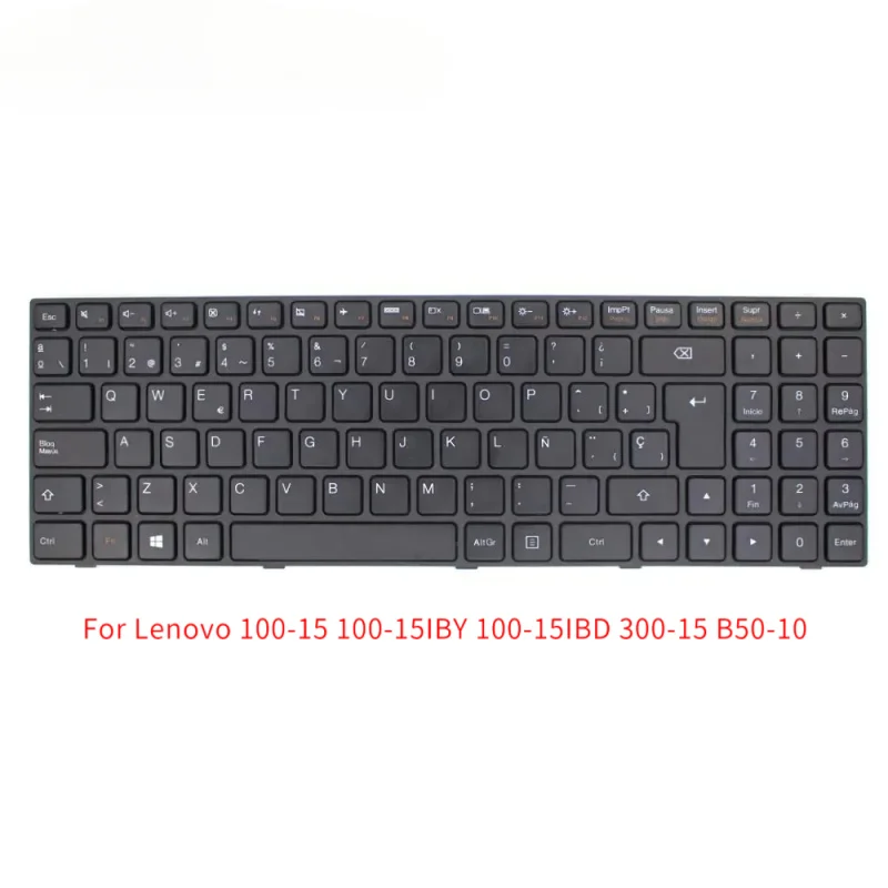 New Ru Laptop Keyboard for Lenovo 100-15 100-15IBY 100-15IBD 300-15 B50-10
New Ru Laptop Keyboard for Lenovo 100-15 100-15IBY 100-15IBD 300-15 B50-10