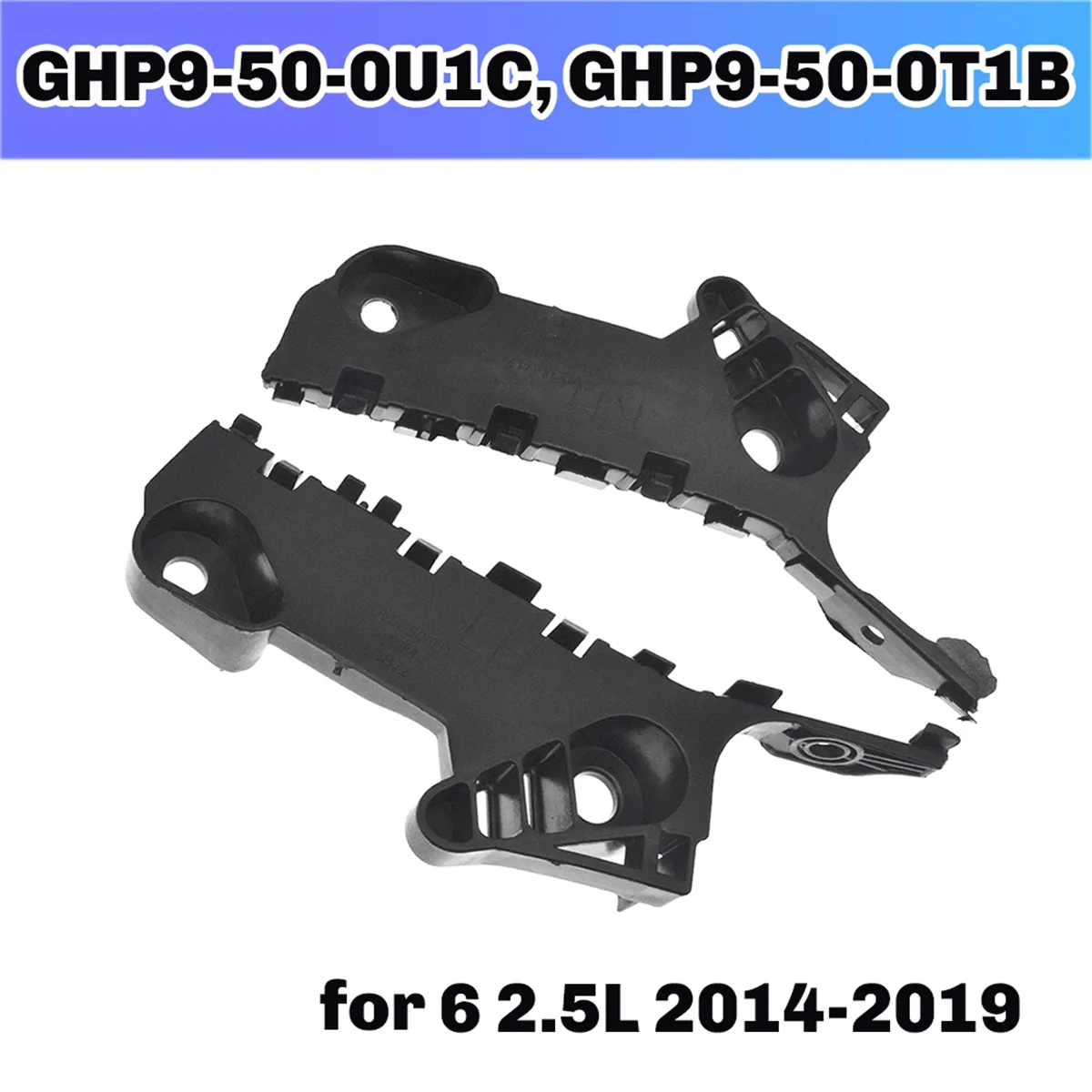 A81R-Professional 2PCS Right & Left Front Bumper Retainer Brackets Brace Support for Mazda 6 2.5L 2014-2019 GHP9-50-0U1C, GHP9-5
A81R-Professional 2PCS Right & Left Front Bumper Retainer Brackets Brace Support for Mazda 6 2.5L 2014-2019 GHP9-50-0U1C, GHP9-5