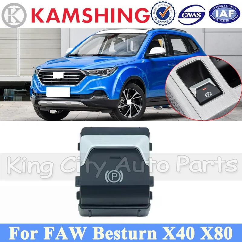 CAPQX Electronic Handbrake Switch Assy For FAW Besturn X40 X80 EPB Electronic Parking Brake Switch 5CA1-666P0
CAPQX Electronic Handbrake Switch Assy For FAW Besturn X40 X80 EPB Electronic Parking Brake Switch 5CA1-666P0