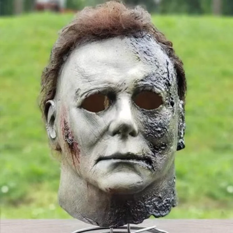 2022 Halloween Ends Michael Myers Horror Mask Cosplay Bloody Creepy Demon Killer Latex Helmet Party Carnival Costume Props
2022 Halloween Ends Michael Myers Horror Mask Cosplay Bloody Creepy Demon Killer Latex Helmet Party Carnival Costume Props
