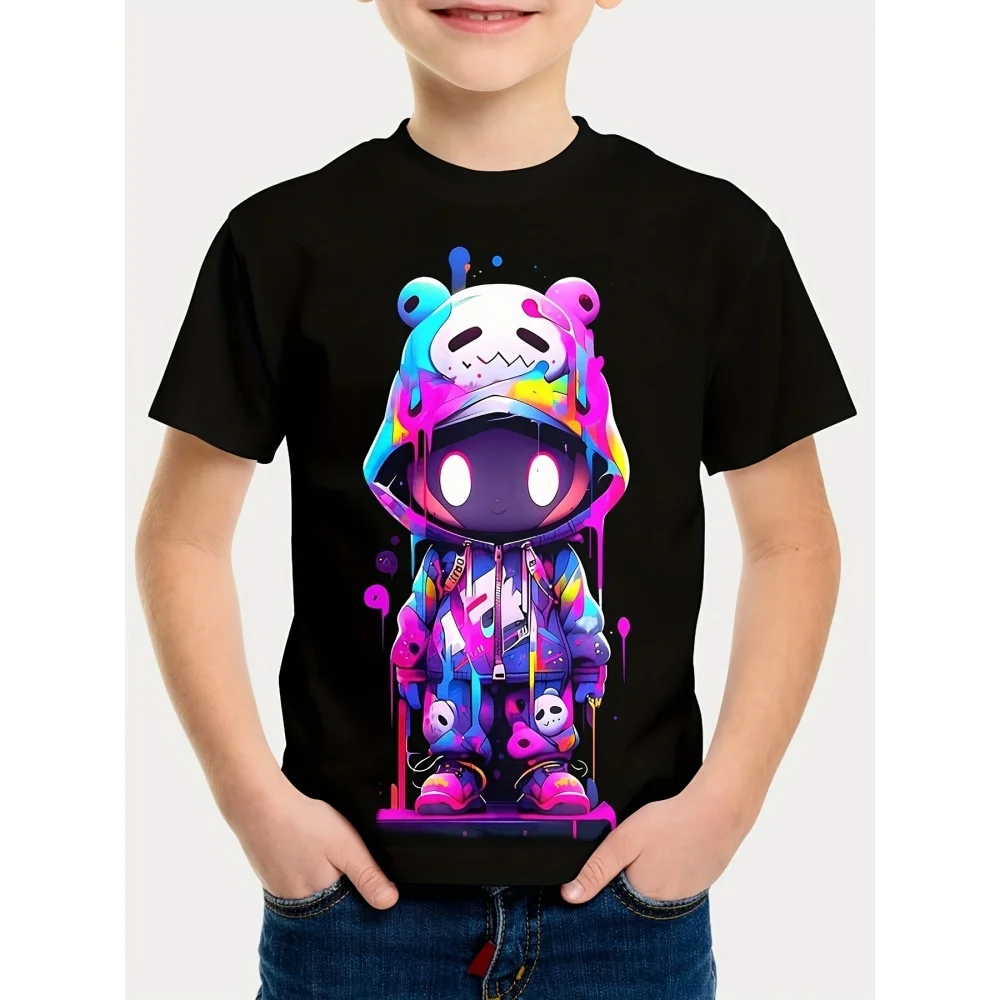 2025 Summer Casual Versatile Children's Top 3d Printed Pattern Simple Anime Printed Pattern Children's T-Shirt Affordable Versat
2025 Summer Casual Versatile Children's Top 3d Printed Pattern Simple Anime Printed Pattern Children's T-Shirt Affordable Versat