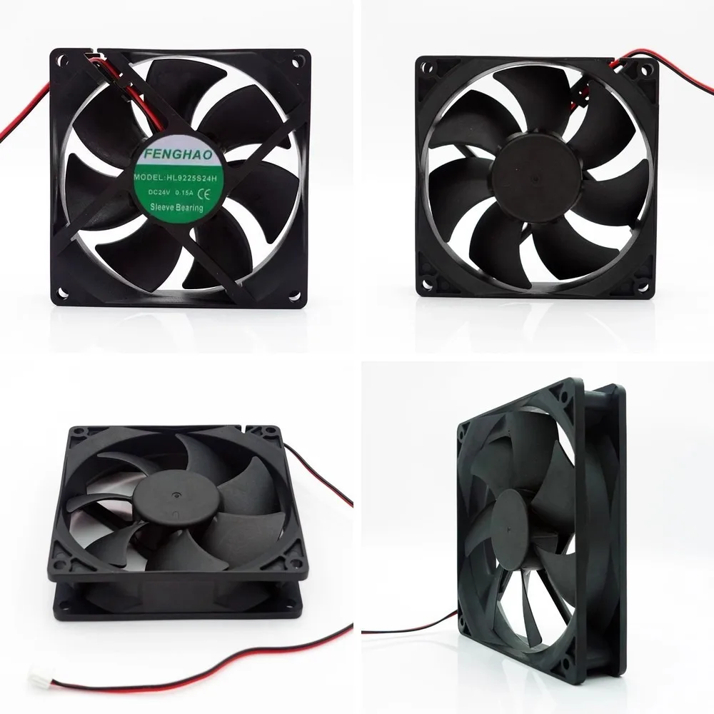 For FENGHAO HL9225S24H 9025 DC24V 0.15A 9CM 2-wire Inverter Cooling Fan
For FENGHAO HL9225S24H 9025 DC24V 0.15A 9CM 2-wire Inverter Cooling Fan
