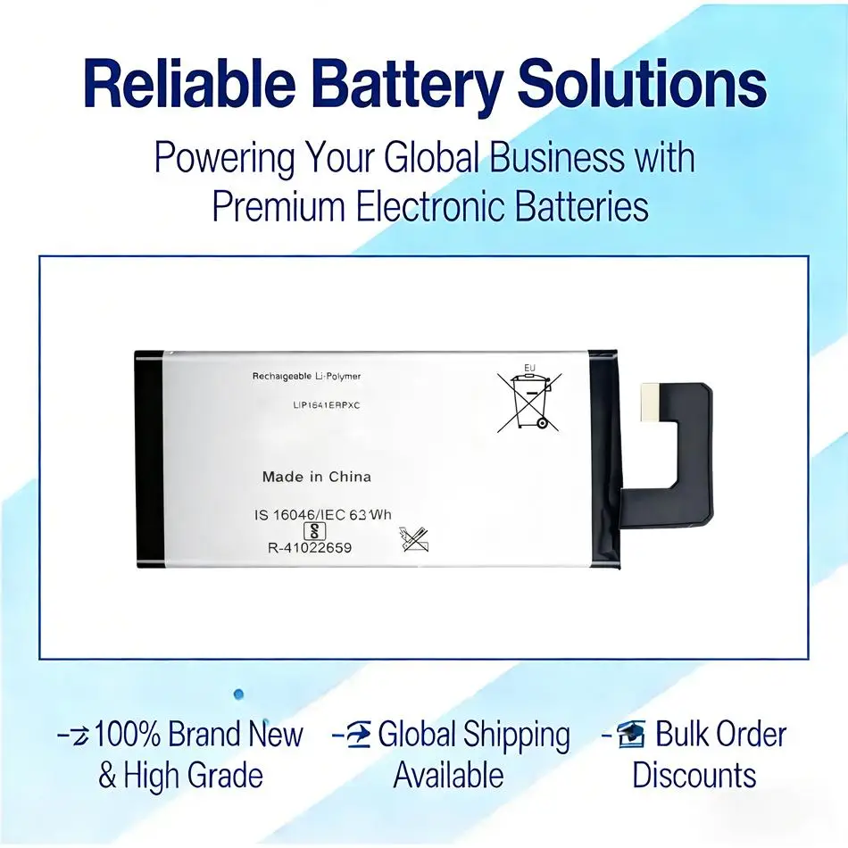For Sony XA1 Ultra G3226 C7 LIP1641ERPXC 2700mAh Safe Mobile Phone Battery
For Sony XA1 Ultra G3226 C7 LIP1641ERPXC 2700mAh Safe Mobile Phone Battery