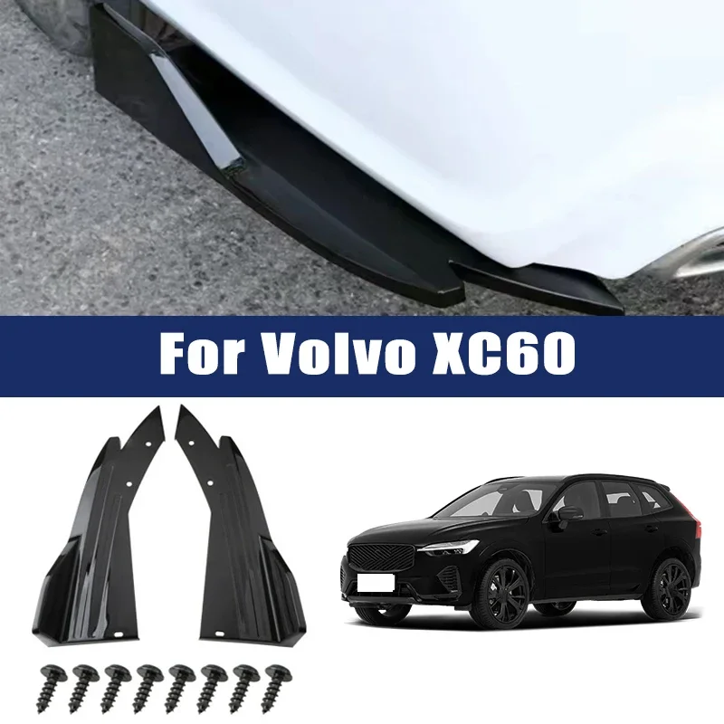 2pcs Car Rear Bumper Spoiler Lip Carbon Fiber Wing Trim Anti-crash Diffuser Side Skirt Wrap Angle Splitter For Volvo XC60
2pcs Car Rear Bumper Spoiler Lip Carbon Fiber Wing Trim Anti-crash Diffuser Side Skirt Wrap Angle Splitter For Volvo XC60