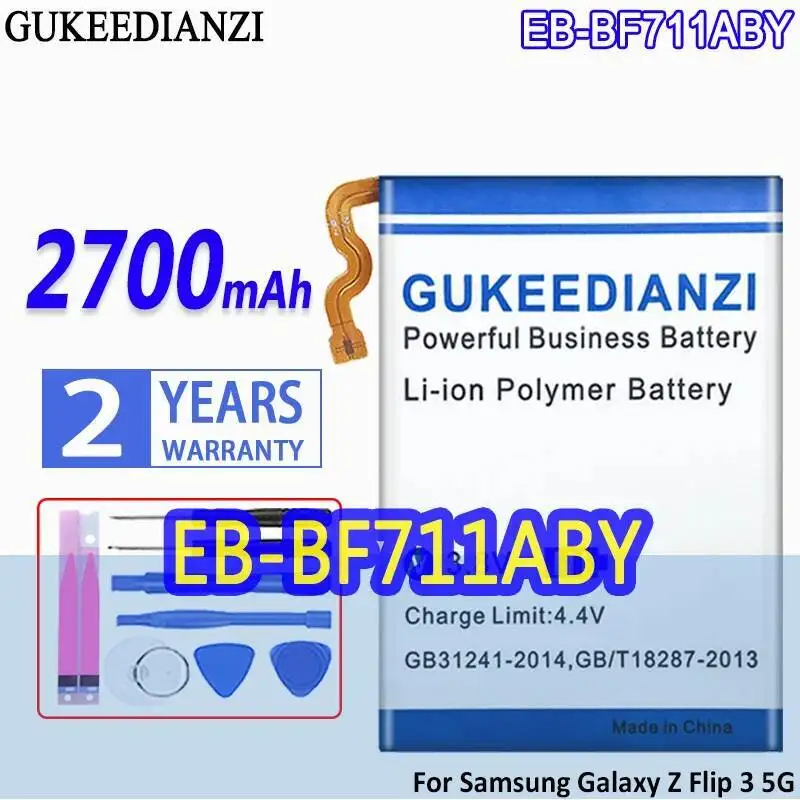 EB-BF711ABY Mobile Phone Battery For Samsung Galaxy Z Flip3 Flip 3 5G F7110 SM-F711B 2700Mah Stable
EB-BF711ABY Mobile Phone Battery For Samsung Galaxy Z Flip3 Flip 3 5G F7110 SM-F711B 2700Mah Stable