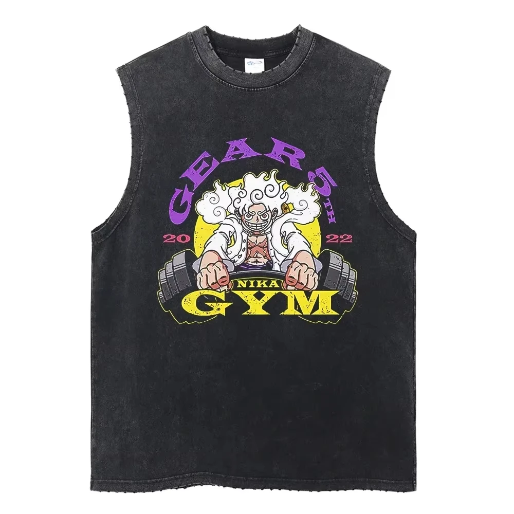 Men's vest "Dragon Ball" Women's washed vintage blouse with loose sleeves - casual style - suitable for summer
Men's vest "Dragon Ball" Women's washed vintage blouse with loose sleeves - casual style - suitable for summer