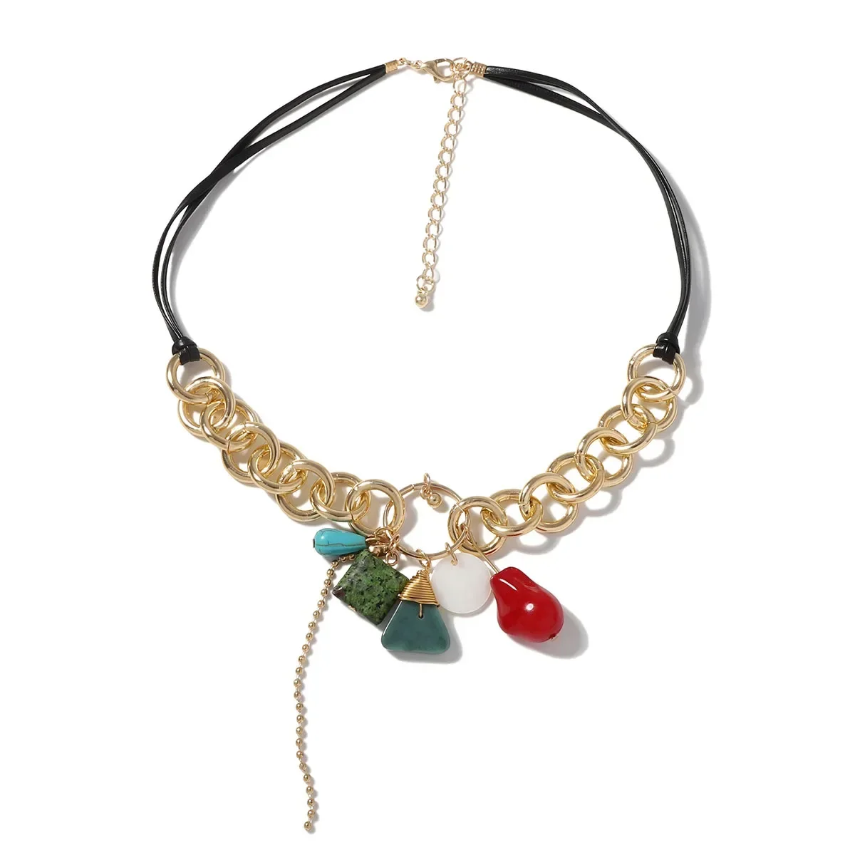 ZAA Fast Fashion Vintage Geometric Stone Pendant Necklace for Women Holiday Jewelry Accessories Girl's Gift Wholesale Price
ZAA Fast Fashion Vintage Geometric Stone Pendant Necklace for Women Holiday Jewelry Accessories Girl's Gift Wholesale Price