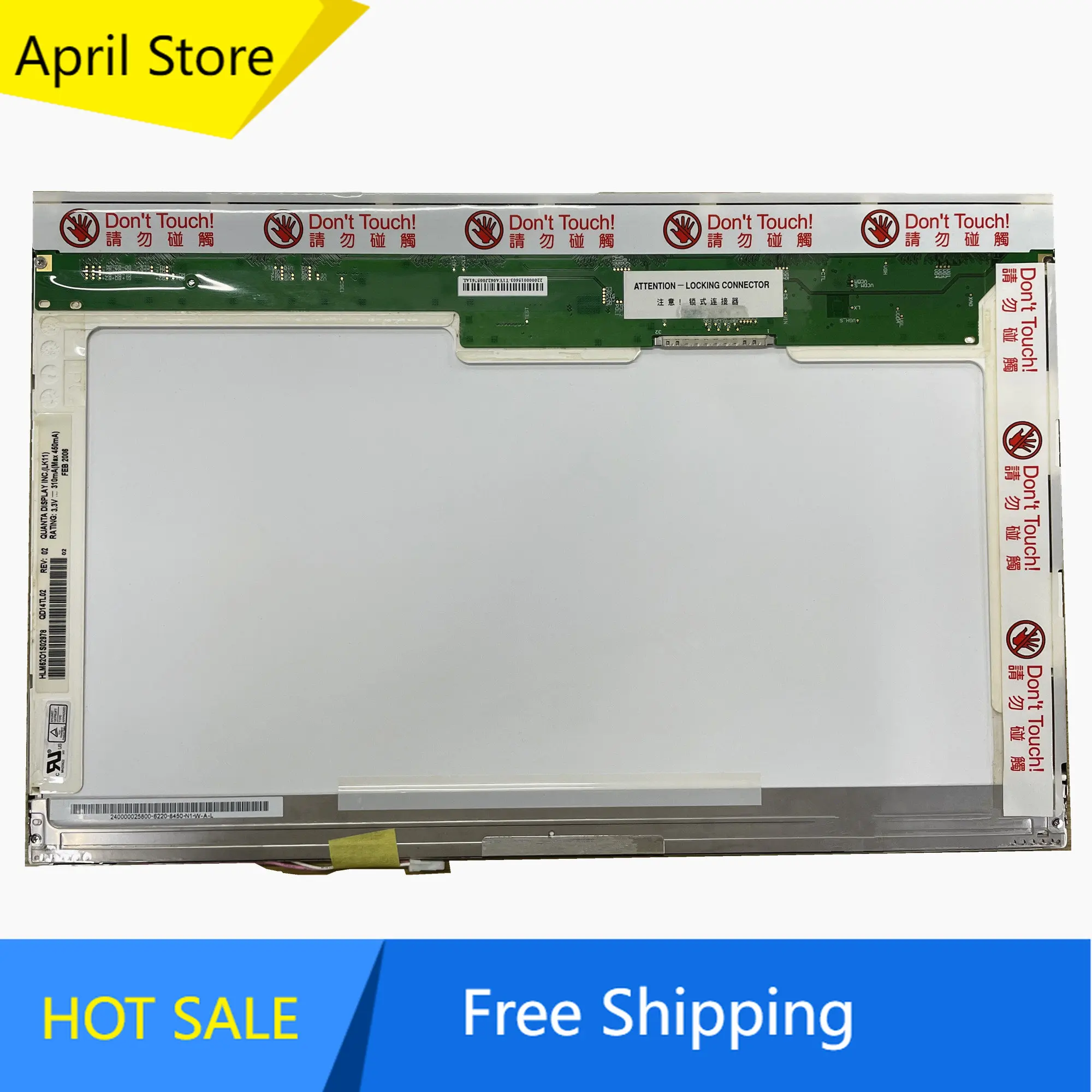 QD14TL02 подходит для QD14TL01 LP141WX3-TLQ1 TLR1 LP141WX1-TLE6 B141EW03 V3 14,1 ''ЖК-экран ноутбука 1280*800 LVDS 30 контактов
QD14TL02 подходит для QD14TL01 LP141WX3-TLQ1 TLR1 LP141WX1-TLE6 B141EW03 V3 14,1 ''ЖК-экран ноутбука 1280*800 LVDS 30 контактов