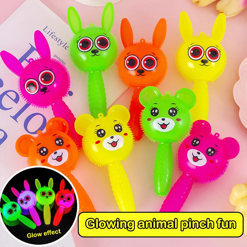 Luminous Handle Rabbit Bear Squeezing And Calling Toy Music Stick Rattle Toet Kerincingan Bunyi Dan Nyala Ada Lampu Rubber Stick
Luminous Handle Rabbit Bear Squeezing And Calling Toy Music Stick Rattle Toet Kerincingan Bunyi Dan Nyala Ada Lampu Rubber Stick