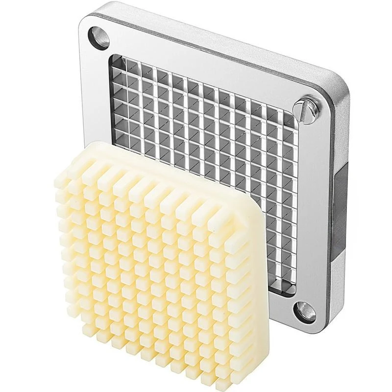 Replacement Chopper Blade, 1/4 inch, 3 PCS French Fry Blade Assembly with 6 Extra Knives, Stainless Steel Dicer Parts and Pus
Replacement Chopper Blade, 1/4 inch, 3 PCS French Fry Blade Assembly with 6 Extra Knives, Stainless Steel Dicer Parts and Pus