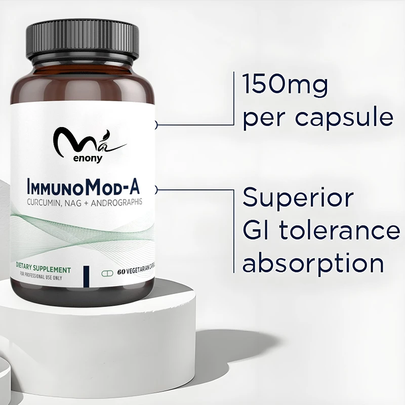 Immune support supplement - Curcumin C3 complex, NAG, Chuanxinlian D-glucosamine - Non GMO (60 vegetarian capsules)
Immune support supplement - Curcumin C3 complex, NAG, Chuanxinlian D-glucosamine - Non GMO (60 vegetarian capsules)