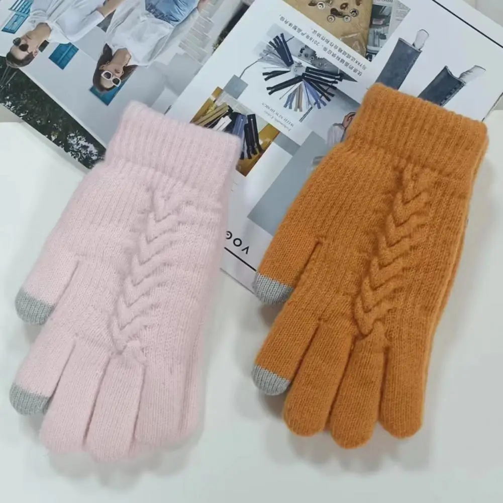 Winter Warm Gloves Versatile Gloves Winter Warm Touch Screen Gloves for Women Windproof Thickened Cold Riding Gloves 2 Pairs
Winter Warm Gloves Versatile Gloves Winter Warm Touch Screen Gloves for Women Windproof Thickened Cold Riding Gloves 2 Pairs