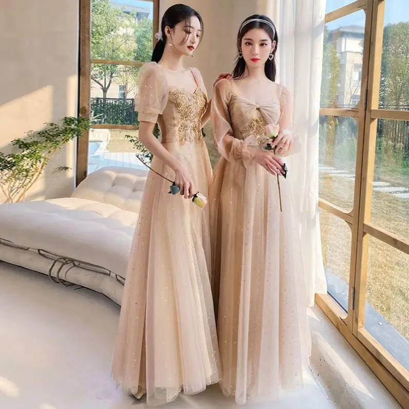Temperament Evening Party Dress Dreamy Sequins Banquet Dress V-neck Maxi Mesh Dress Fairy Robe De Soiree Big Size 3XL
Temperament Evening Party Dress Dreamy Sequins Banquet Dress V-neck Maxi Mesh Dress Fairy Robe De Soiree Big Size 3XL