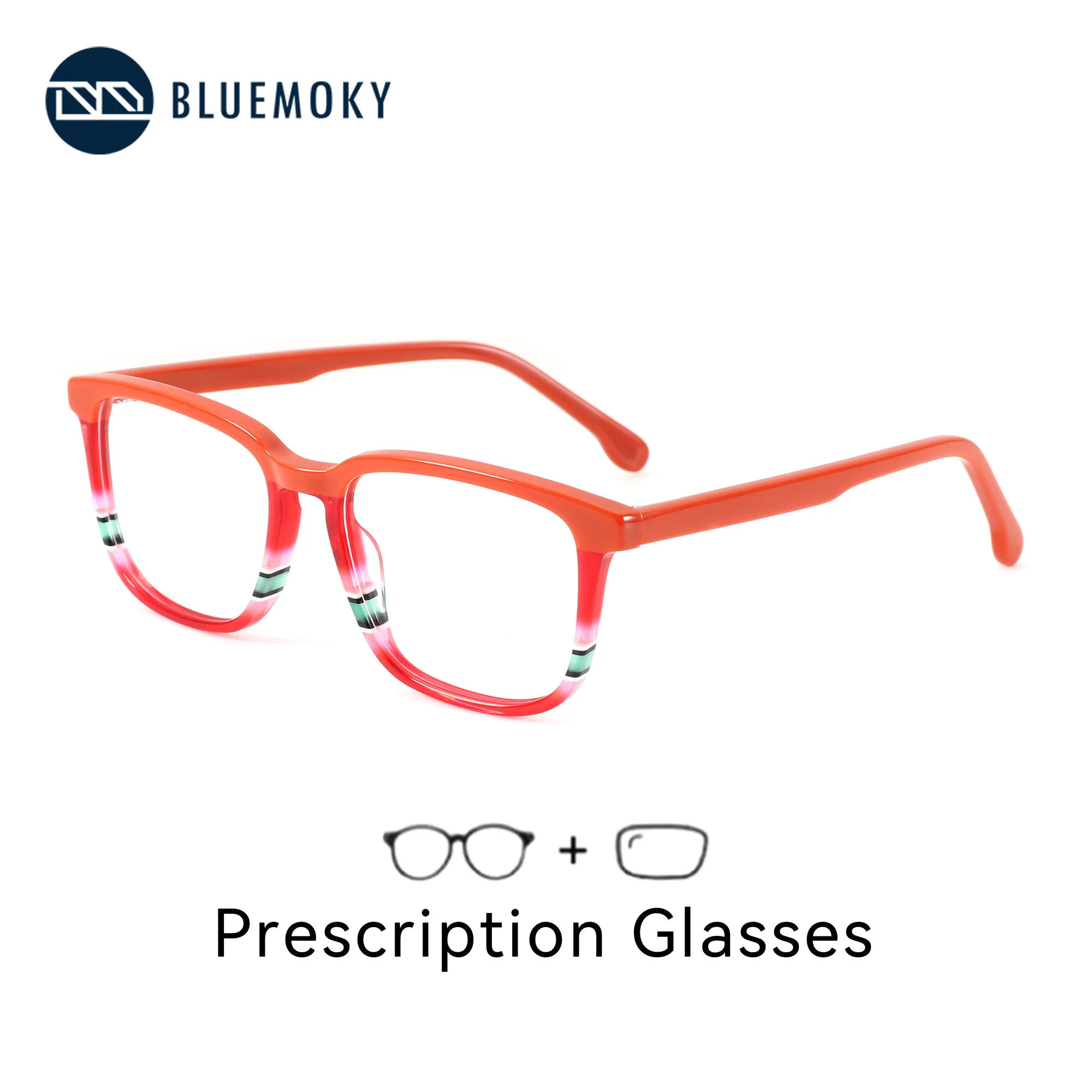 BLUEMOKY XXS Size Square Prescription Eyeglasses For Woman Acetate Anti Blue Light Progressive Glasses Myopia Optical Eyewear
BLUEMOKY XXS Size Square Prescription Eyeglasses For Woman Acetate Anti Blue Light Progressive Glasses Myopia Optical Eyewear