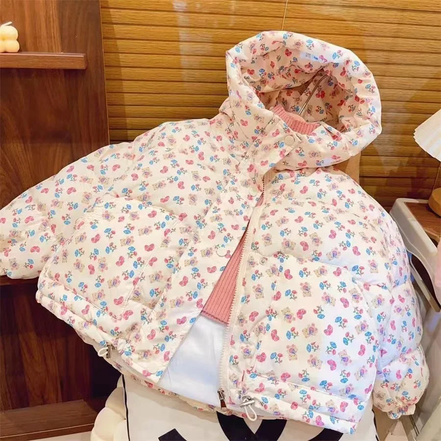 New Winter Jacket Girls Thickness Kids Coat Cotton-padded Outerwear Children Autumn C24-053
New Winter Jacket Girls Thickness Kids Coat Cotton-padded Outerwear Children Autumn C24-053