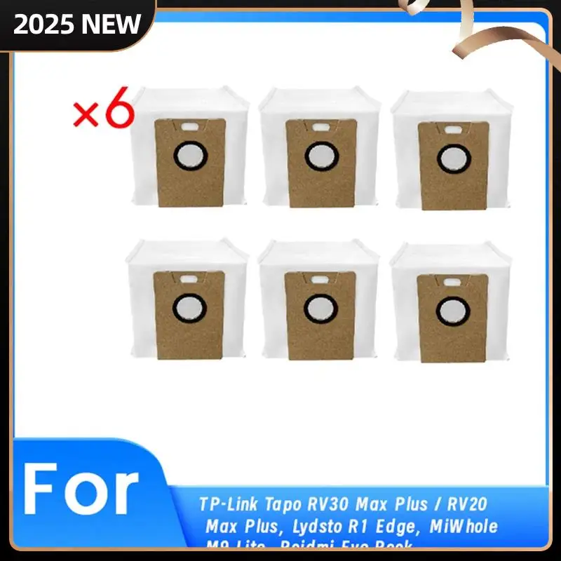 AMETAL 6 PCS Dust Bag For TP-Link Tapo RV30 Max Plus / RV20 Max Plus,Lydsto R1 Edge,Miwhole M9 Lite,Roidmi Eve Rook Sweeper
AMETAL 6 PCS Dust Bag For TP-Link Tapo RV30 Max Plus / RV20 Max Plus,Lydsto R1 Edge,Miwhole M9 Lite,Roidmi Eve Rook Sweeper