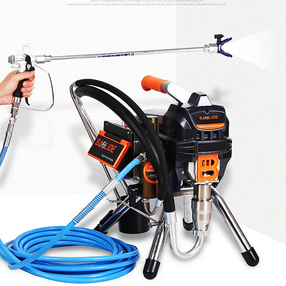4800W 6.8L High-power Electric High-pressure Airless Spraying Machine Emulsion Paint Wall Household Sprayer Painting Machine
4800W 6.8L High-power Electric High-pressure Airless Spraying Machine Emulsion Paint Wall Household Sprayer Painting Machine