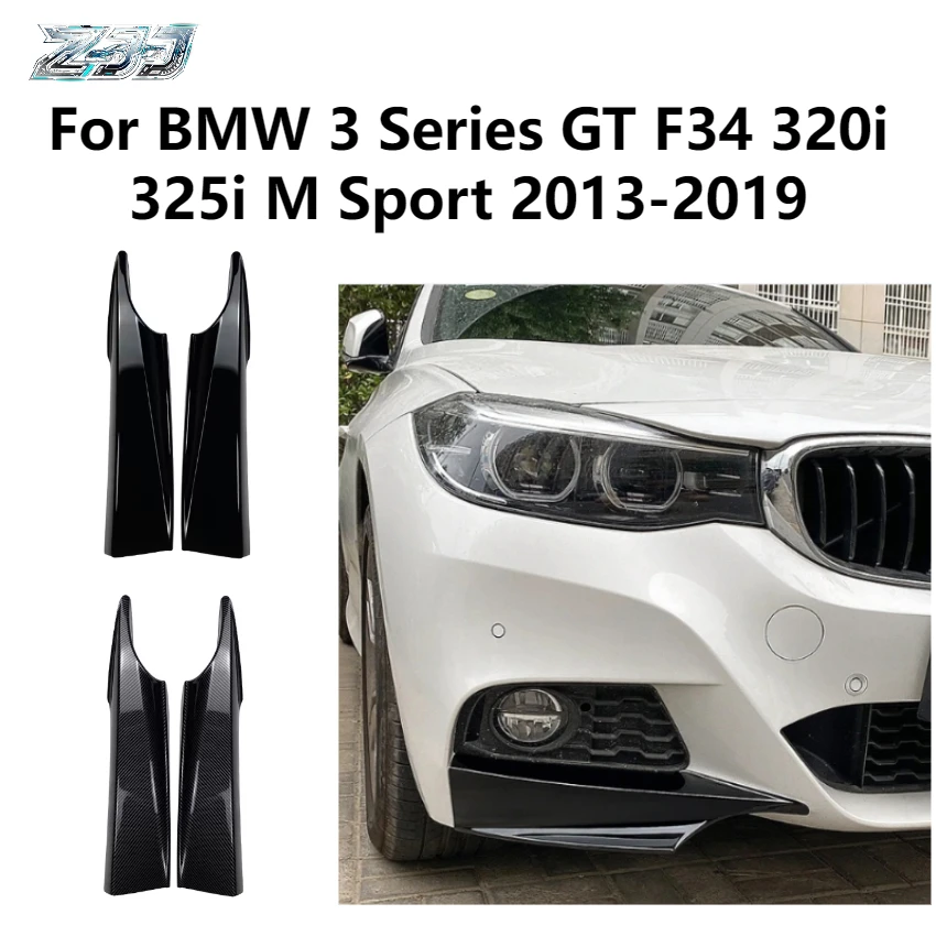 For BMW 3 Series GT F34 320i 325i M Sport 2013-2019 Car Front Bumper Lip Angle Diffuser Side Splitter Spoiler Protector
For BMW 3 Series GT F34 320i 325i M Sport 2013-2019 Car Front Bumper Lip Angle Diffuser Side Splitter Spoiler Protector