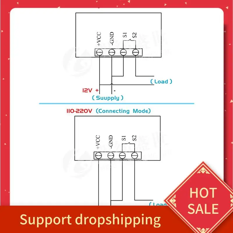 B44C 5X цифровое реле задержки времени светодиодный дисплей таймер управления циклом регулируемое реле времени переключатель задержки времени AC110-220V
B44C 5X цифровое реле задержки времени светодиодный дисплей таймер управления циклом регулируемое реле времени переключатель задержки времени AC110-220V