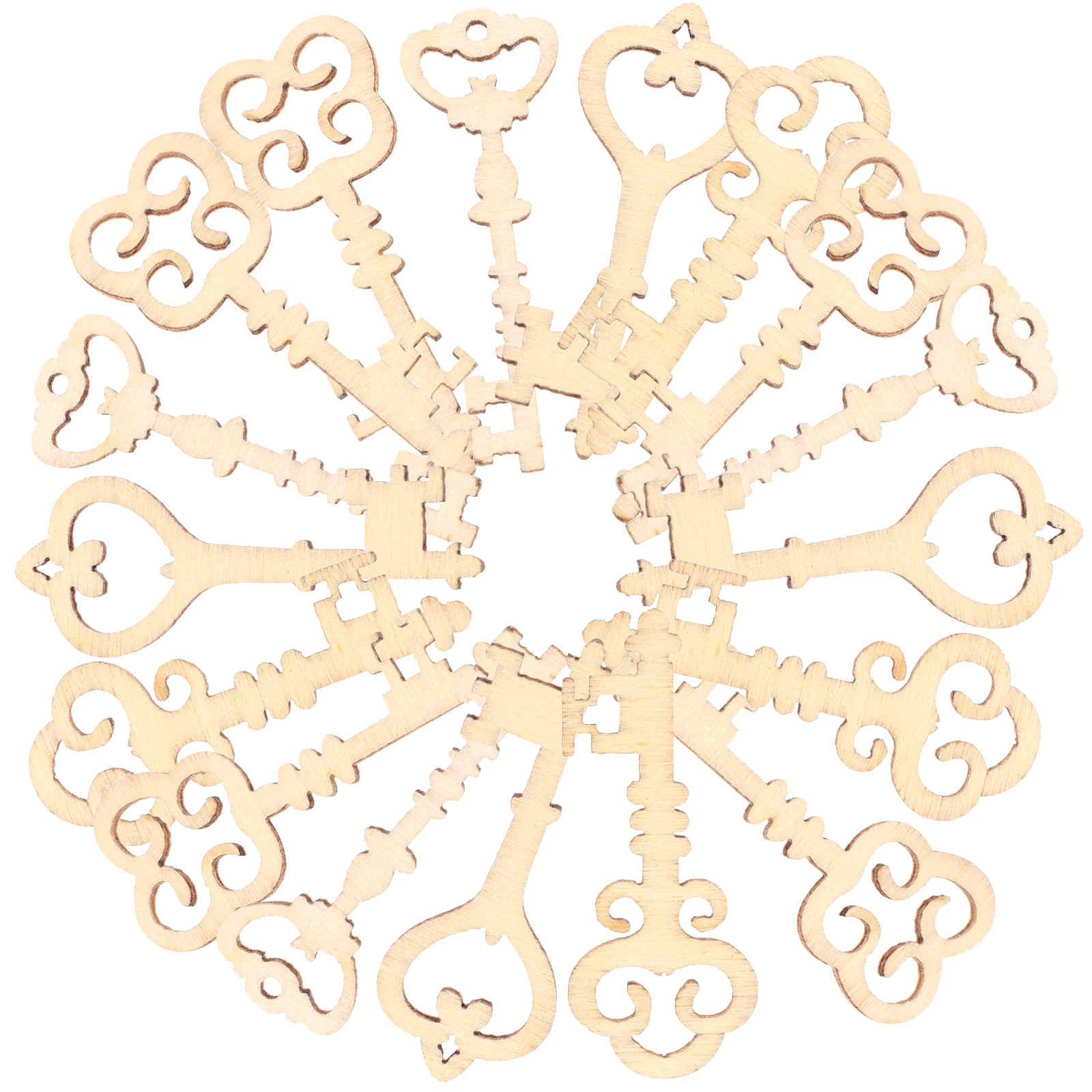 20 Pcs Wooden Keys Handmade Natural Embellishments Scrapbooking Craft Decorations Home Accessories Elegant
20 Pcs Wooden Keys Handmade Natural Embellishments Scrapbooking Craft Decorations Home Accessories Elegant